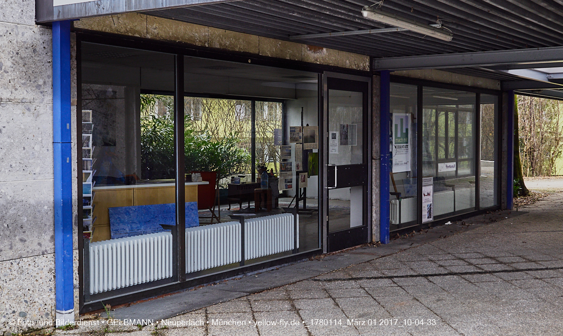 01.03.2017 - die Abrissbaustelle Quiddezentrum in Neuperlach